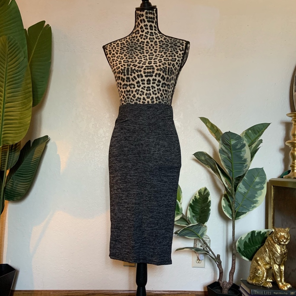 Stretchy skirt- Gray